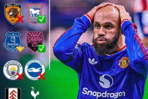 耻辱纪录！曼联新赛季前9场比赛输掉4场，遭遇队史最差开局！